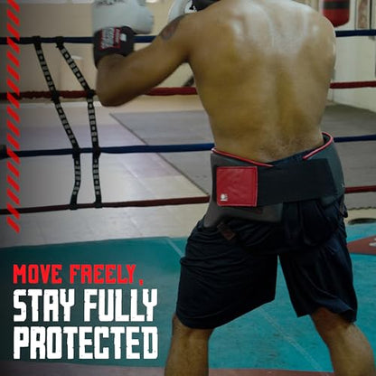 Ringside No Foul Boxing Groin Protector, Jockstrap Design, Groin Protector for Men, Ideal for Boxing, MMA, Muay Thai, Kickboxing, Workout, Training, and Competition - size: XX-Large