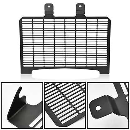Radiator Cover Grille Guard for Pan America 1250, Black Aluminum Radiator Cover Engine Protection Mesh Tank Net for Harley Pan America 1250 ADV 1250S Specia 2020-2024 Accessories