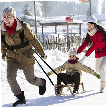 Sled Harness Tire Pulling Speed Resistance Power Belt Adjustable Weight Trainer with Pull Strap