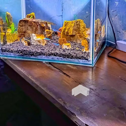 10pcs Silicone Corner Protectors for Fish Tanks 90° L-Shaped Furniture Edge Guards Aquarium Safety Bumpers Indoor Corner Guards