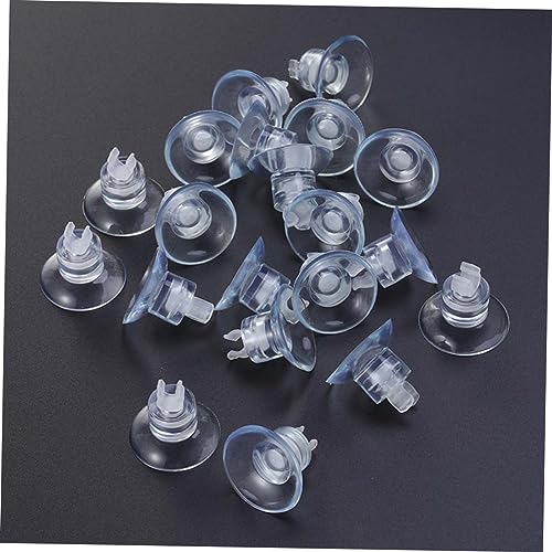YARNOW 18pcs Aquarium Cup Clips for Airline Tubing Fish Tank Hose Holder Sturdy Material Easy to Install for Oxygen Tubes