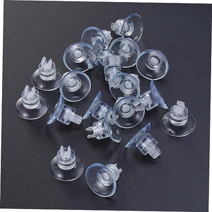 YARNOW 18pcs Aquarium Cup Clips for Airline Tubing Fish Tank Hose Holder Sturdy Material Easy to Install for Oxygen Tubes