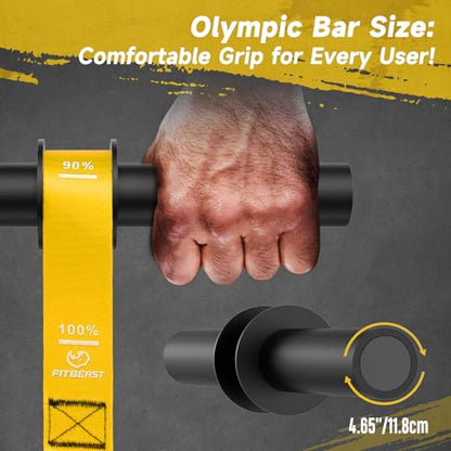 FitBeast Wrist Roller Forearm Exerciser and Forearm Strengthener - color: Yellow