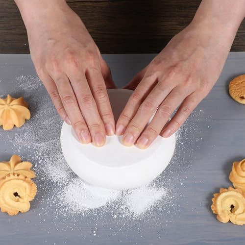 2pcs Clear Silicone Mat,24 X 20 cm/9.45 X 7.87 in Silicone Mats for Crafts,Silicone Mats for Kitchen Counter,Heat Resistant, Non-Slip, Waterproof, Washable Silicone Sheet