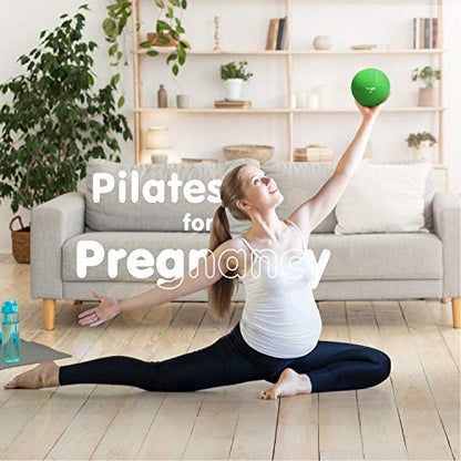 Yes4All Weighted Toning Balls for Exercise, Soft Medicine Balls for Exercise, Pilates, Yoga, Balance, Flexibility, 2-10lbs - color: J. 6lb - Red, style: B. Diamond Grip - Knurl