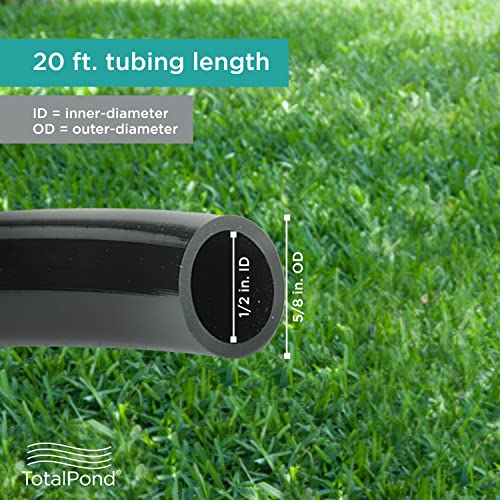 TotalPond Vinyl Tubing, 1/2-inch - size: 20 Feet