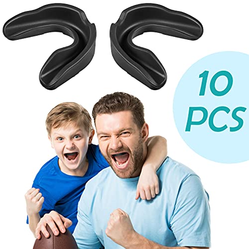 Frienda Adult Mouth Guards for Sports with Case - color: Black