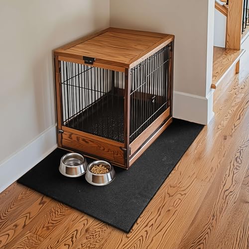 Mohawk Home Heavy Duty Rubber Stall Mat - Gym Floor- Under Dog Crate - All Purpose Utility 3' x 4' - 1/2" Thick - Solid Texture - size: 3' x 4' (Rectangular)
