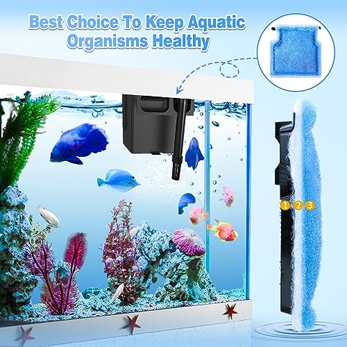 8/16/32 Pack Rite-Size A Filter Cartridges Compatible with MarineLand Penguin Power Filters 75 & 100 - Rite-Size A Replacement Filter Cartridges Compatible with MarineLand Penguin Power Filter
