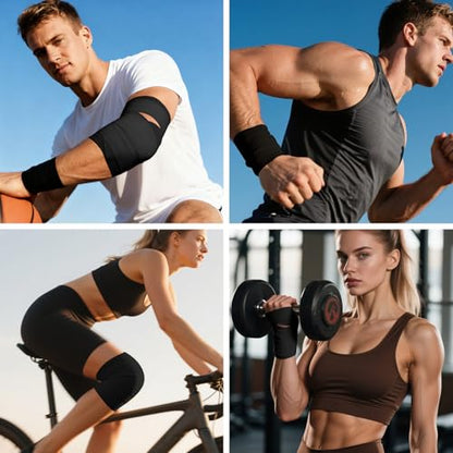 NUITPY 6 Pack Athletic Tape, Black Sports Tape, Easy Tear Wrist Tape, Strong Adhesion Tapes for Boxing, Gymnastics, Hockey, Soccer, Lacrosse and First Aid - color: Black-6 Rolls