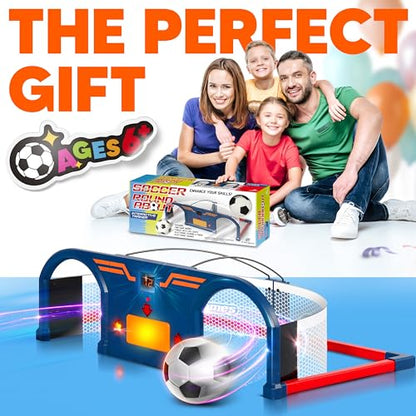Soccer Trainer, Kids Soccer Exercises Training Set | Improve Agility First Touch Ball Control & Foot-Eye Coordination Hand-Eye