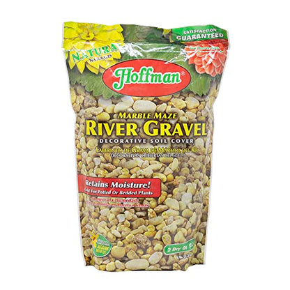 Hoffman 14202 Marble Maze River Gravel, 2 Quarts