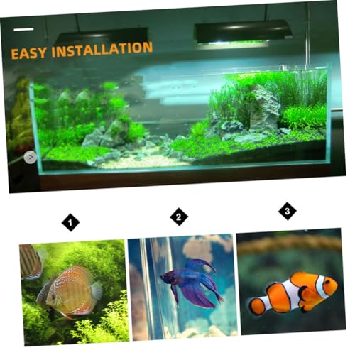 WOONEKY 1set Fish Tank Divider Plastic Grid for Fish Isolation and Separation Aquariums Fit Aquarium Partition Board Bottom Filtration Grid for Clean Water