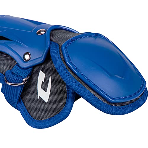 Champro Optimus Pro Catcher/Umpire Leg Guards - color: Royal, size: 14.5"