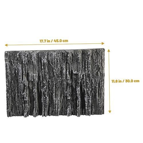 Reptile Tank Terrarium Background 3D Textured Rock Slabs Aquarium Fish Tank Decorative Board