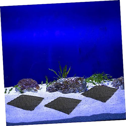 Happyyami 5pcs Fish Tank Filter Plate Aquarium Filtering Egg Crate Divider Fish Tank Board Betta Fish 40 Gallon Fish Tank Fish Tank Filtering Board Filters Grid Plastic Substrate