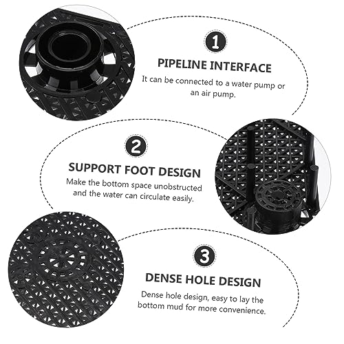 Toddmomy 5pcs Aquarium Isolation Board Supporting Feet for Enhanced Water Permeability for Breeding Betta and Other Fish Easy to Install Divider for Fish Tanks