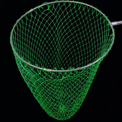 COHEALI Thickened Nylon Fishing Landing Net Replacement Head, Large Portable Fish Catching Mesh Net for Outdoor Fishing Supplies