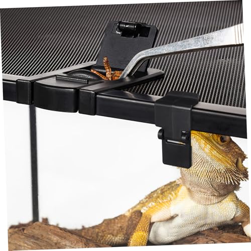 6Pcs Terrarium Screen Cover Clips Reptile Box Latch Tortoise Tank Reptile Tank Latch Turtle Buckle for Aquariums Glass s Fish Breading Box
