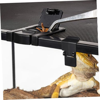 6Pcs Terrarium Screen Cover Clips Reptile Box Latch Tortoise Tank Reptile Tank Latch Turtle Buckle for Aquariums Glass s Fish Breading Box