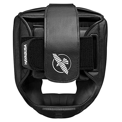 Hayabusa T3 Adjustable MMA Headgear - color: Black/Red, size: Medium