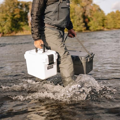 YETI LoadOut GoBox Collection, Divided Waterproof Cargo Case, Dry Box, Camera Case, Fishing Tackle Box - color: Black, size: GoBox 15