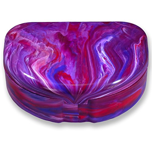 QUIST (TM) FarOut - Orthodontic Retainer Case (Moody Red) - color: Moody Red