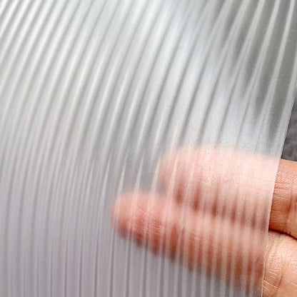 Window Glass Film, Privacy Removable Static Film, 17.5x78.7 Inch - color: B-striped, size: 17.5" x 78.7"