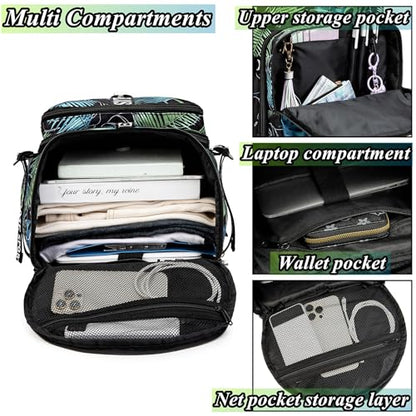 SDTAME Gym Duffel Backpack with Shoe Pocket & Laptop Sleeve - color: Bronze