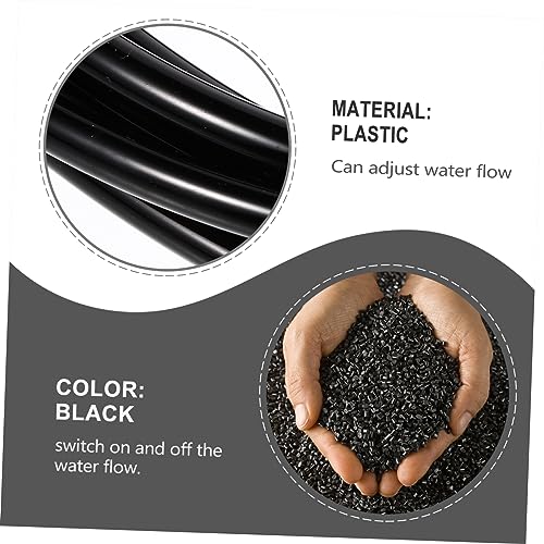 Adjustable Aquarium Hose Kit with Tubing Connectors for Flow Control Soft Silicone for Fish Tank Applications