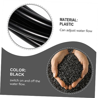 Adjustable Aquarium Hose Kit with Tubing Connectors for Flow Control Soft Silicone for Fish Tank Applications
