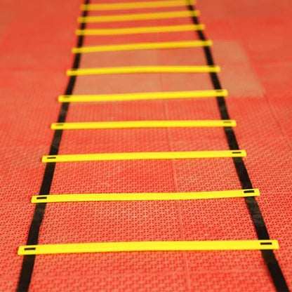 Soccer Training Accessory with Agility Ladder for Outdoor Use, 5m 10 Sections