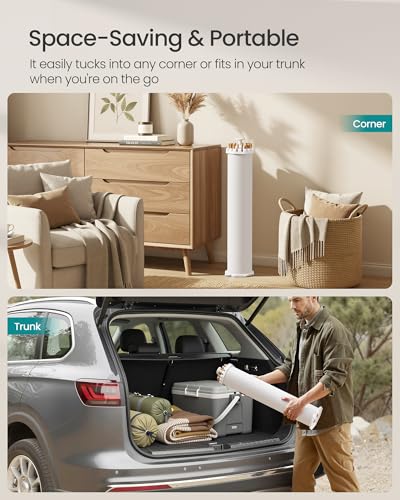 SONGMICS Clothes Drying Rack, Foldable Rotary Tripod, 16 Pull-Out Wood Arms - style: Wood Arms