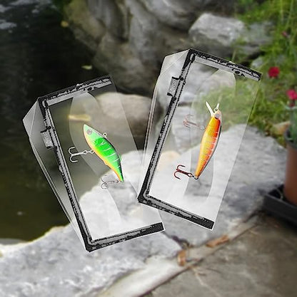 CM Pack of 3 Fishing Lure Wraps Fishing Hook Covers Bait Storage for Protecting Sharp Fishing Hook - style: Large Size