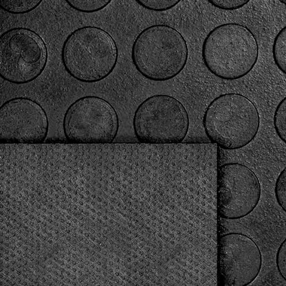 MSI Premium Black 3.3 x 33ft. Waterproof Rubber Non-Slip Floor Mat Roll