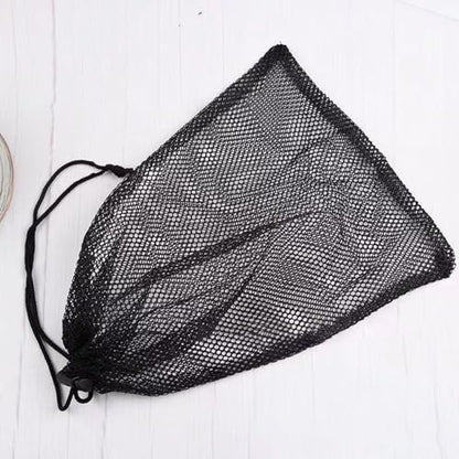 Breathable Mesh Drawstring Bags | Multipurpose Nylon Sports Storage for Activity Gear | Durable Construction(30 x40cm) - size: Large