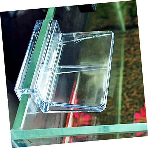 Happyyami 10pcs Acrylic Fish Tank Cover Holder Support Bracket Practical Aquarium Rack for Tanks