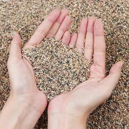 Silica Gravel, Multi-Purpose Mixed Silica Sand for Fire Pits, Aquariums and Landscaping, 5LB Medium - color: Mixed, size: 5LB