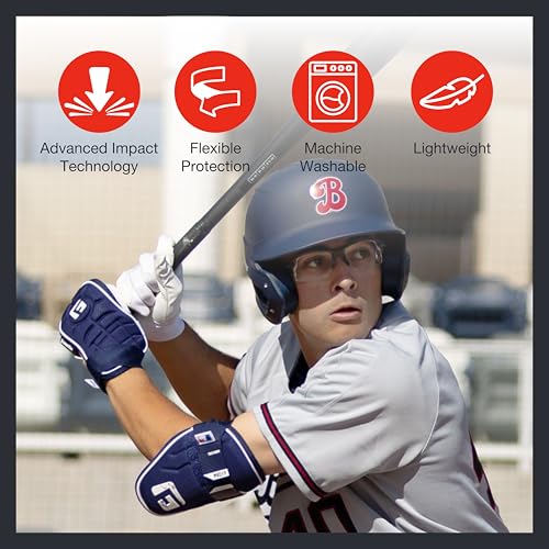 G-Form MLB Surge Baseball Elbow Guard - color: Navy, size: Adult L/XL