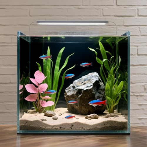 Black Aquarium Background Static Cling, Self Adhesive Fish Tank Wallpaper, Vinyl Aquarium Backdrop, Strong Stickiness, Traceless Removal, Reusable, 11.8"x39.4" - size: 11.8×39.4 in