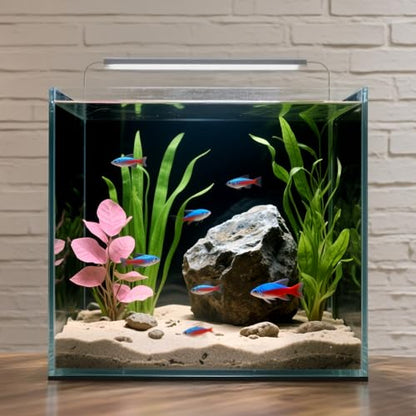 Black Aquarium Background Static Cling, Self Adhesive Fish Tank Wallpaper, Vinyl Aquarium Backdrop, Strong Stickiness, Traceless Removal, Reusable, 11.8"x39.4" - size: 11.8×39.4 in