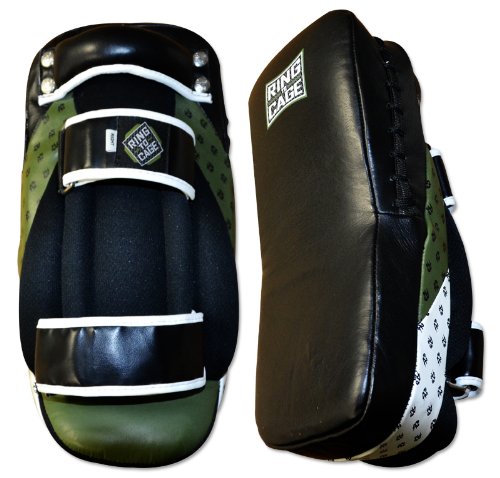 Ultima MiM Foam Leather Curved Thai Pad, for MMA, Muay Thai, Kickboxing