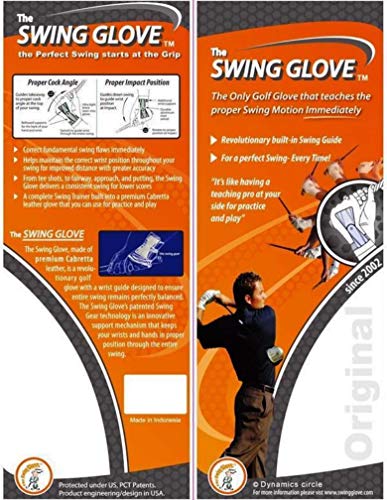 Men's Left Best Golf Training Aid/Play for Right Handed Golfers S ~ XXXL [Original Patent] - size: Medium-Large