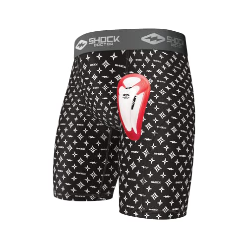 Shock Doctor Boys' Sd30280 - color: Black/White Lux, size: Large
