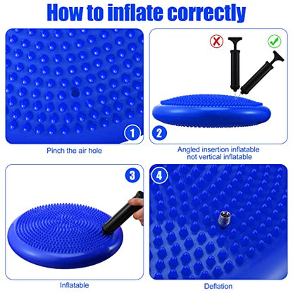 Sotiff 4 Pcs Wobble Balance Disc Pump