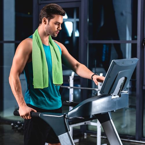 Redbaker 90 Pcs Cooling Towels Bulk for Neck Face 40"x12",Bright Color - color: Bright Color