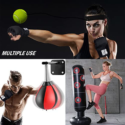 Slip on Boxing Hand Wraps Padded Thick Knuckle Inner Gloves 36 inches Elastic Wrist Strap Quick Wrap Under Mitts for Martial Arts, Muay Thai, MMA, Kickboxing Men Womem - color: Black, size: Small