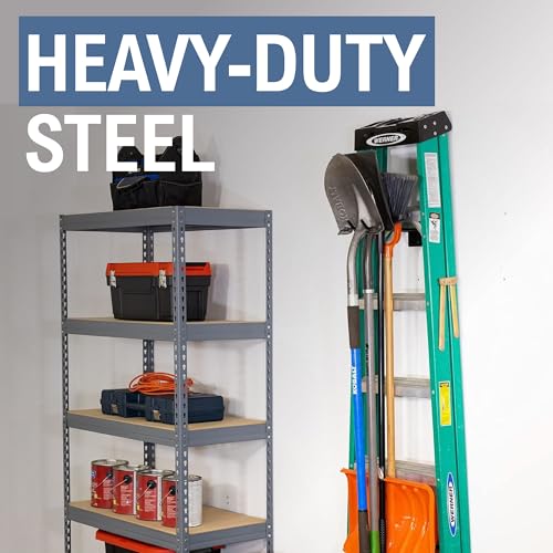 StoreYourBoard Heavy Duty Ladder Hooks for Garage Wall, Holds 2 Ladders - size: X-Large