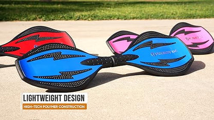Razor RipStik Ripster for Ages 8+ - Compact and Lightweight Caster Board with 360-degree casters, for Riders 175 lbs