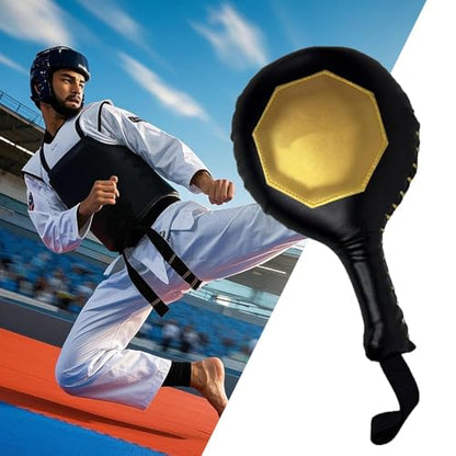 Boxing Target Reinforced Stitching Adjustable Portable Lightweight - color: Gold